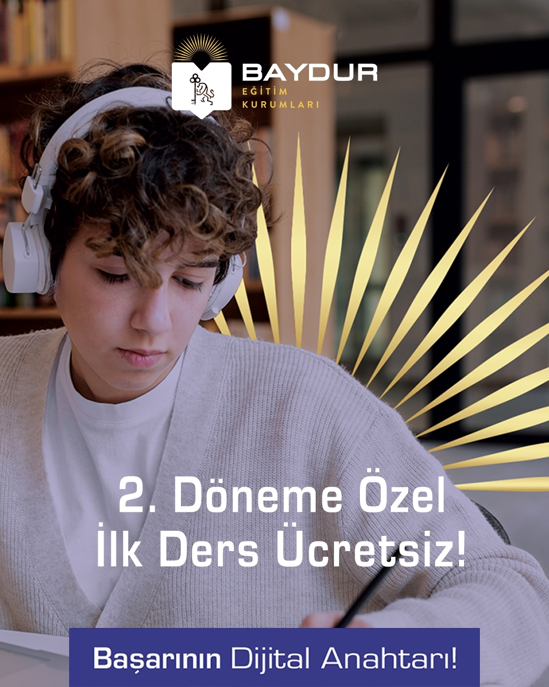 2. döneme özel ilk ders ücretsiz kampanyası